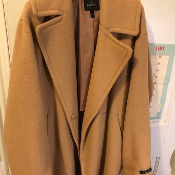 COPY - LOOKAST BEIGE HANDMADE SNAP COAT - Picture 6 of 7